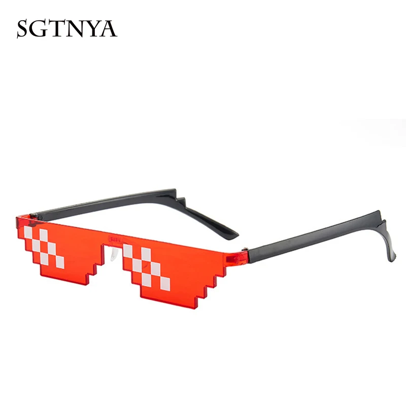 New Mosaic Sunglasses Men's and Women's Personality Sunglasses Creative Pixel Sunglasses
New Mosaic Sunglasses Men's and Women's Personality Sunglasses Creative Pixel Sunglasses