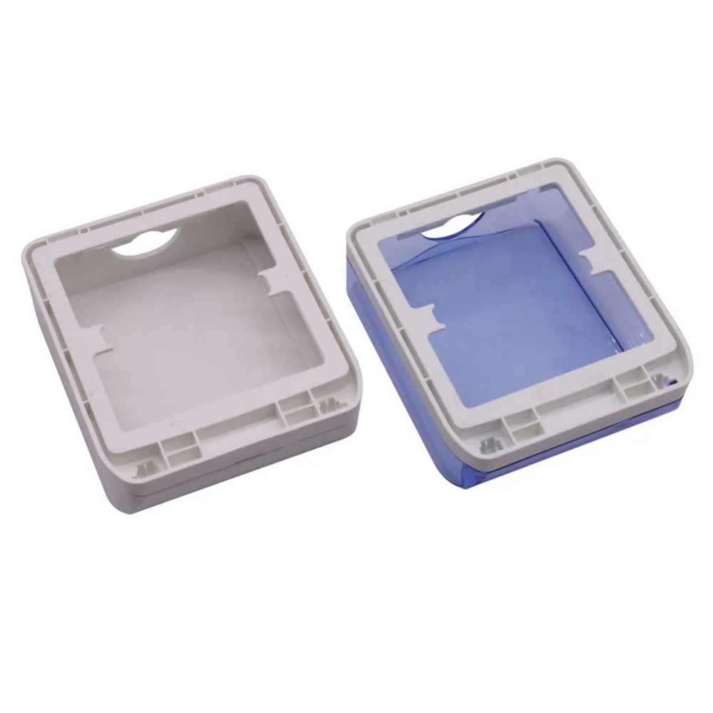 1 Pcs Plastic Splashproof Box Type 86 Waterproof Box Length 11.2cm Width 9.8cm High 4cm Switch Accessories Two-color Optional 
1 Pcs Plastic Splashproof Box Type 86 Waterproof Box Length 11.2cm Width 9.8cm High 4cm Switch Accessories Two-color Optional