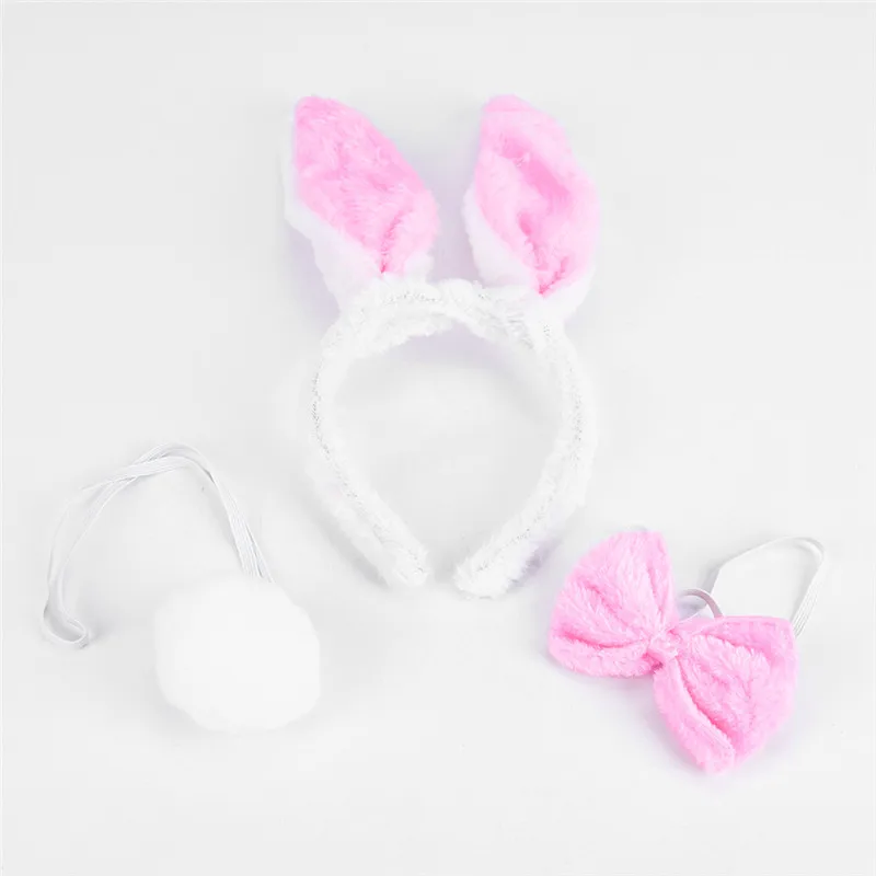 1 Set Girls Rabbit Bunny Ears Headband Tail Necktie Birthday Party Costume Prop Bath Shower Headwear Set
1 Set Girls Rabbit Bunny Ears Headband Tail Necktie Birthday Party Costume Prop Bath Shower Headwear Set