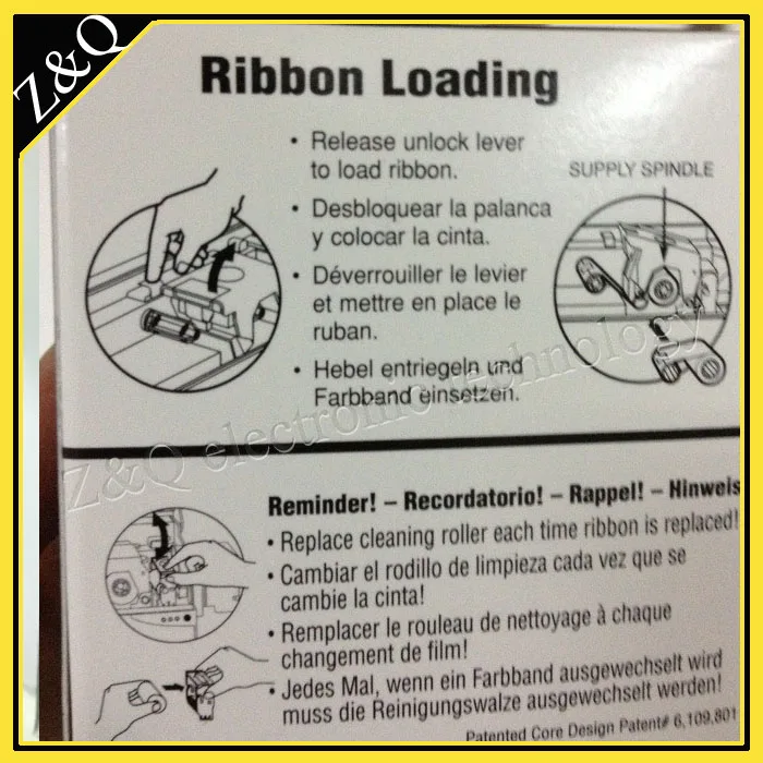 Zebra 800015-101 Black Monochrome Ribbon - K - 1,000 prints for Zebra card printers
Zebra 800015-101 Black Monochrome Ribbon - K - 1,000 prints for Zebra card printers