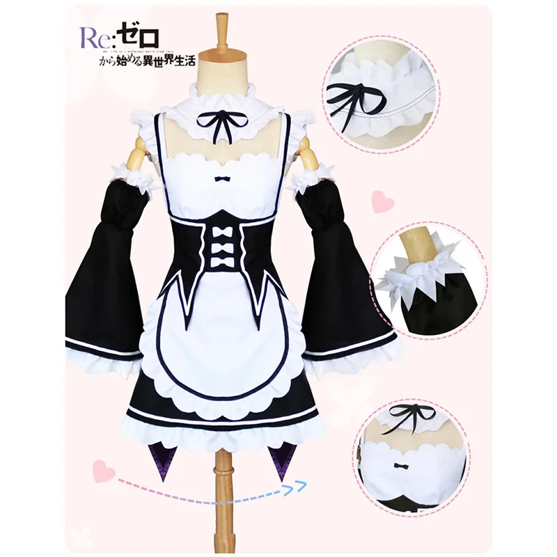 Re: Zero Ram Rem Хэллоуин костюм жизнь в другом мире от нуля для женщин включает носки головной убор
Re: Zero Ram Rem Хэллоуин костюм жизнь в другом мире от нуля для женщин включает носки головной убор