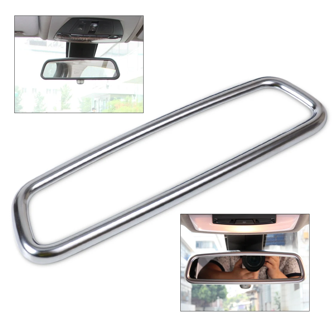 beler Car Interior Rear View Mirror Cover Trim Rear View Mirrors Decoration For BMW X1 X3 X5 X6 E84 F25 E70 E71 2012 2013-2015
beler Car Interior Rear View Mirror Cover Trim Rear View Mirrors Decoration For BMW X1 X3 X5 X6 E84 F25 E70 E71 2012 2013-2015