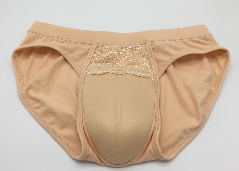 Переодевание багор Camel Toe нижнее белье TG накладные трусики вагина поддельные