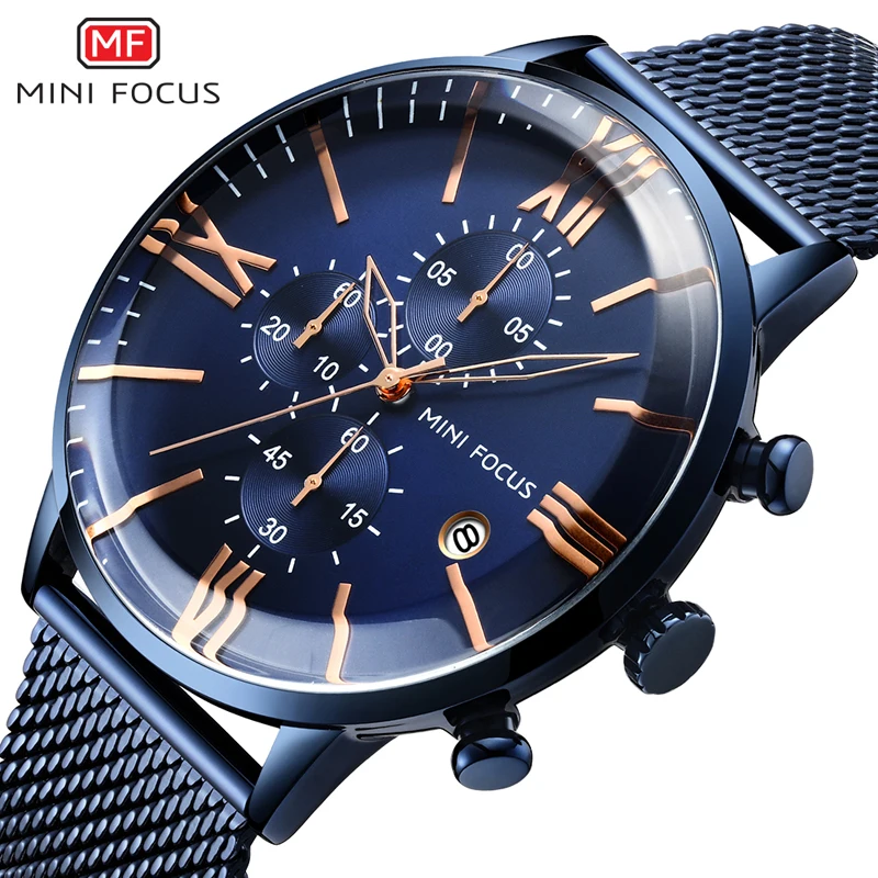 MINIFOCUS Relogio Masculino спортивные кварцевые часы Мужские Аналоговые Дата водонепроницаемые Модные Военные бизнес часы из нержавеющей стали
MINIFOCUS Relogio Masculino спортивные кварцевые часы Мужские Аналоговые Дата водонепроницаемые Модные Военные бизнес часы из нержавеющей стали