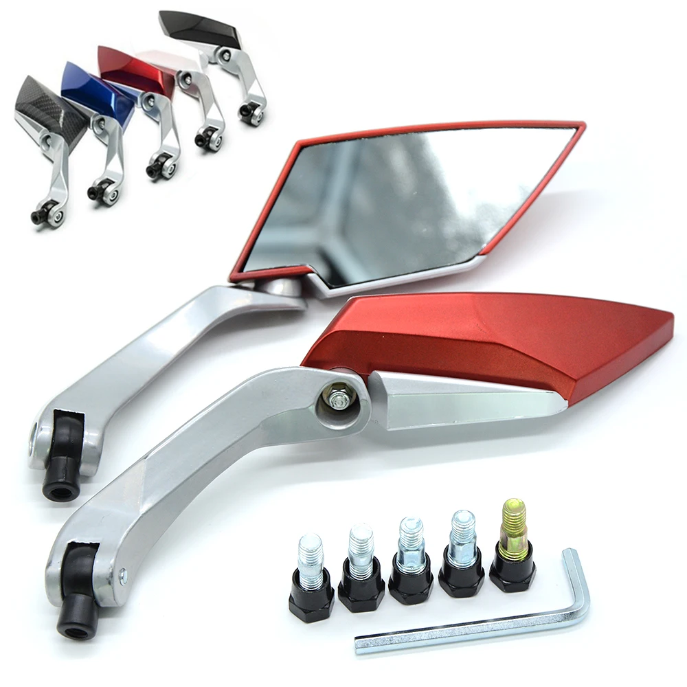 Universal Motorcycle 8mm 10mm Thread Rearview Mirror Chopper Cruiser Scooter Side Mirrors FOR BMW F650GS F800GS F800R
Universal Motorcycle 8mm 10mm Thread Rearview Mirror Chopper Cruiser Scooter Side Mirrors FOR BMW F650GS F800GS F800R