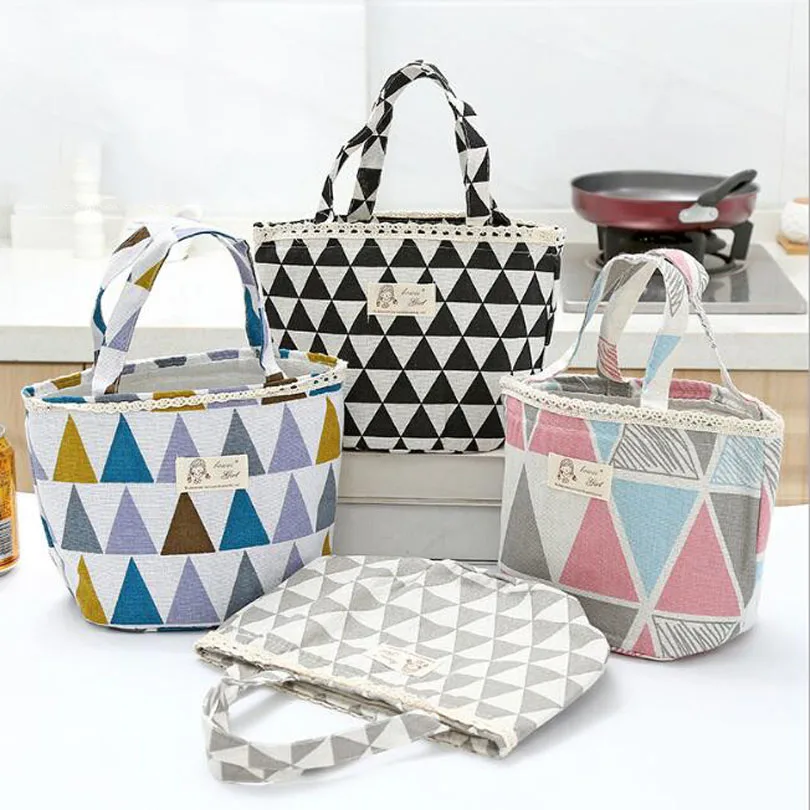 Canvas Food Lunch Bag Portable Insulation Lunch Box for Picnic Cooler Thermal Bags Student Women Lunch Bags Sweet Style
Canvas Food Lunch Bag Portable Insulation Lunch Box for Picnic Cooler Thermal Bags Student Women Lunch Bags Sweet Style