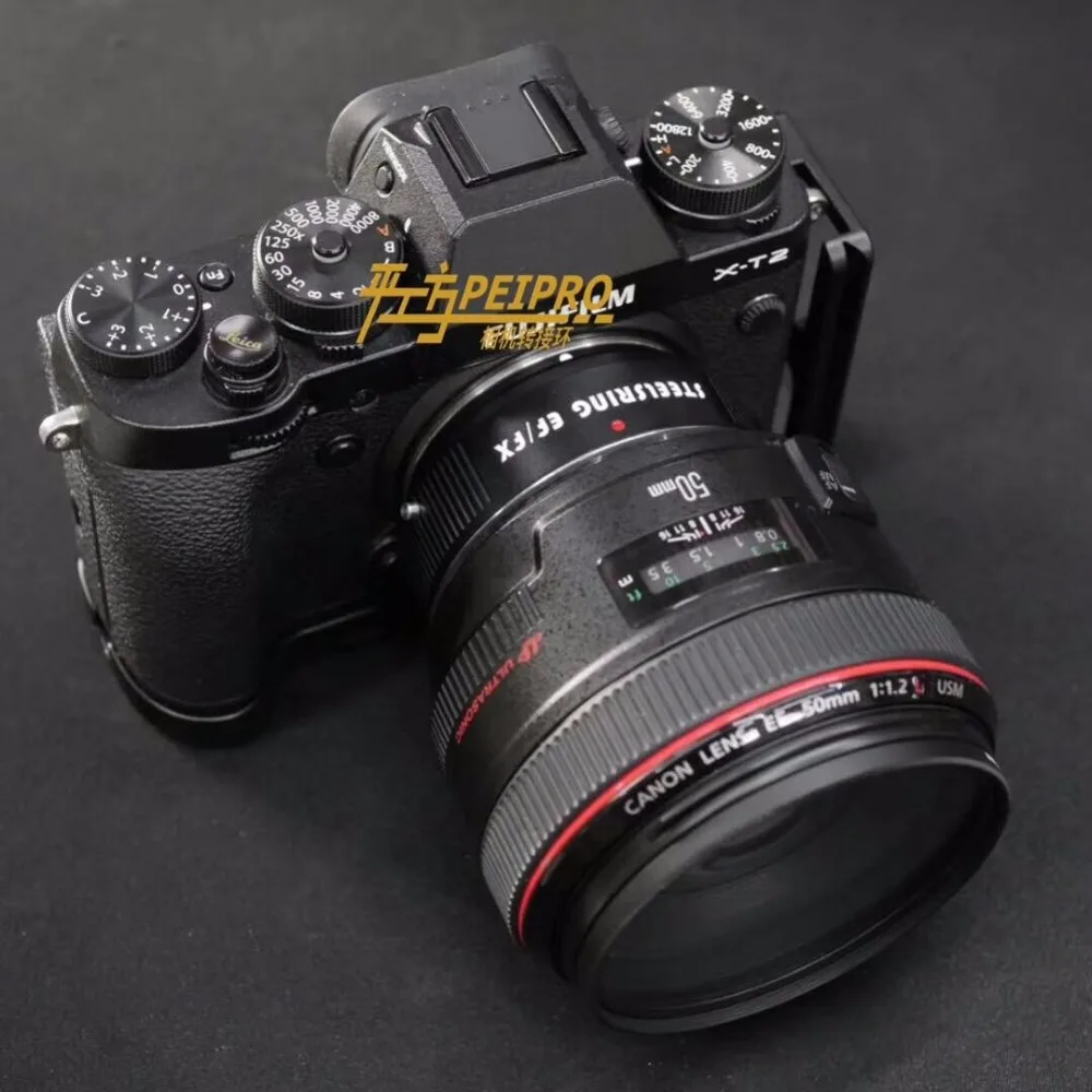 Auto focus lens adapter for Canon EF lens mount to Fujifilm X-T2 X-T1 X-H1 X-T10 X-T20 FX cameras
Auto focus lens adapter for Canon EF lens mount to Fujifilm X-T2 X-T1 X-H1 X-T10 X-T20 FX cameras