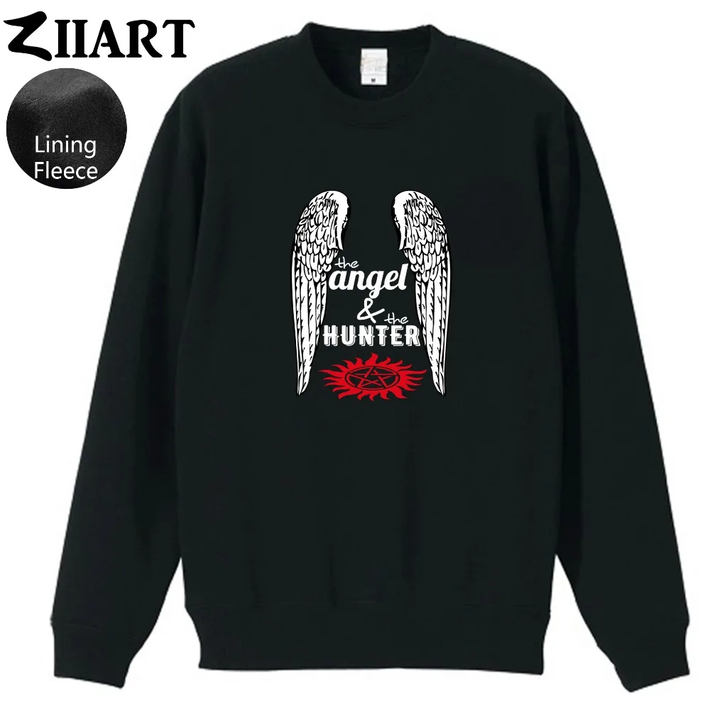 The Angel The Hunter Supernatural Wing Castiel Red Anti-Possession Symbol couple clothes boys man male fleece Sweatshirt
The Angel The Hunter Supernatural Wing Castiel Red Anti-Possession Symbol couple clothes boys man male fleece Sweatshirt