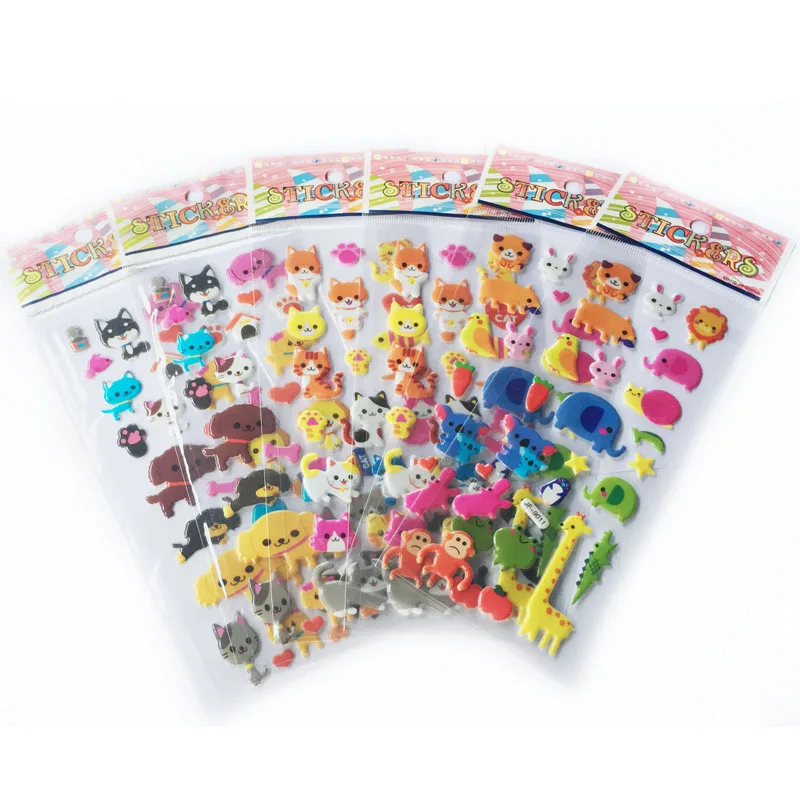 10pcs/lot Cartoon Animals Stickers for Kids Owl Dog Sticker for Scrapbook Phone Laptop Early Educational Toys for Children
10pcs/lot Cartoon Animals Stickers for Kids Owl Dog Sticker for Scrapbook Phone Laptop Early Educational Toys for Children