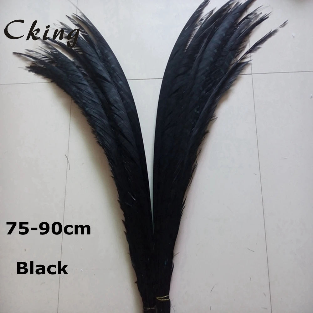 Wholesale perfect 50pcs high quality Black Color Lady Amherst Pheasant Feathers 75-90cm 30-35inch Decorative diy zebra pheasant
Wholesale perfect 50pcs high quality Black Color Lady Amherst Pheasant Feathers 75-90cm 30-35inch Decorative diy zebra pheasant