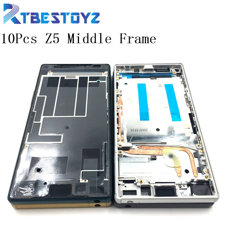 RTBESTOYZ 10PCS Housing Middle Bezel Plate LCD Frame With Power Button Dust Plug For Sony Xperia Z5 Dual E6653 E6603 E6633 E6683
RTBESTOYZ 10PCS Housing Middle Bezel Plate LCD Frame With Power Button Dust Plug For Sony Xperia Z5 Dual E6653 E6603 E6633 E6683