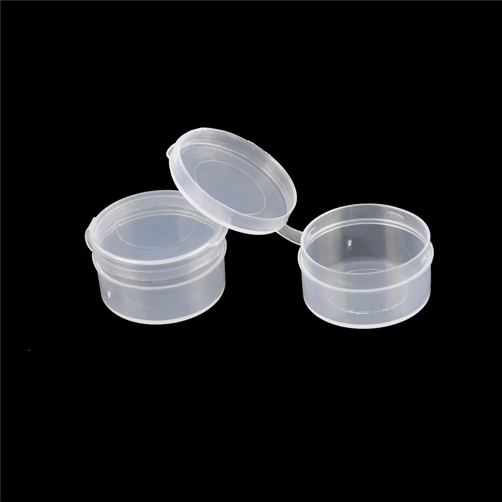 10pcs/lot 2.9*1.5cm Transparent Toolbox Electronic Plastic Parts Container Tool Box Small Round Storage Box
10pcs/lot 2.9*1.5cm Transparent Toolbox Electronic Plastic Parts Container Tool Box Small Round Storage Box