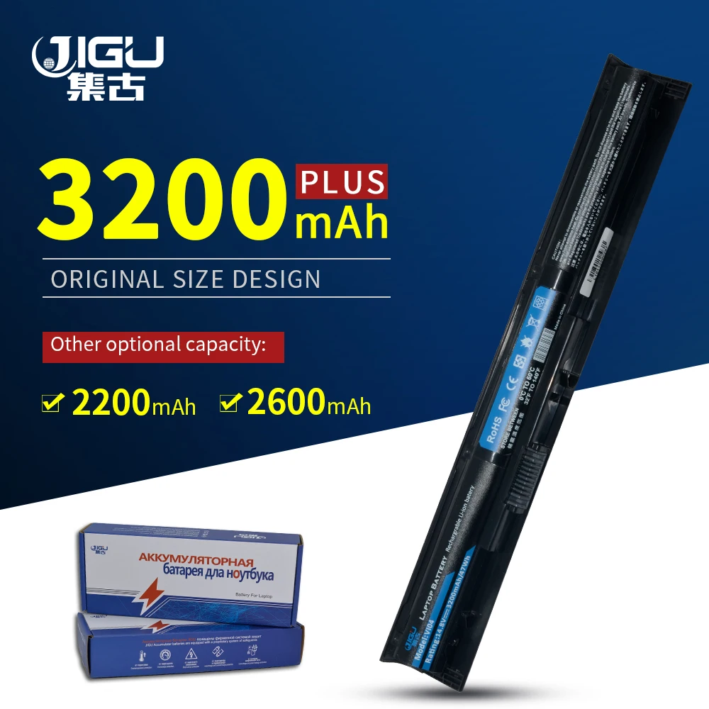 JIGU Laptop Battery For HP V104 K2N94PA HSTNN-UB6I VIO4 L1L26PA HSTNN-LB6K For Envy 15 K229tx ProBook 440 For Pavilion 15-p003ax
JIGU Laptop Battery For HP V104 K2N94PA HSTNN-UB6I VIO4 L1L26PA HSTNN-LB6K For Envy 15 K229tx ProBook 440 For Pavilion 15-p003ax