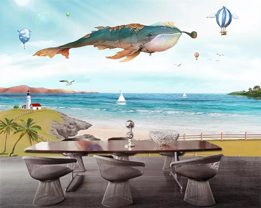 Обои на заказ, большие высококлассные, ручная роспись, мультяшный КИТ, воздушный шар, ТВ, декоративная живопись, фоновая стена
Обои на заказ, большие высококлассные, ручная роспись, мультяшный КИТ, воздушный шар, ТВ, декоративная живопись, фоновая стена