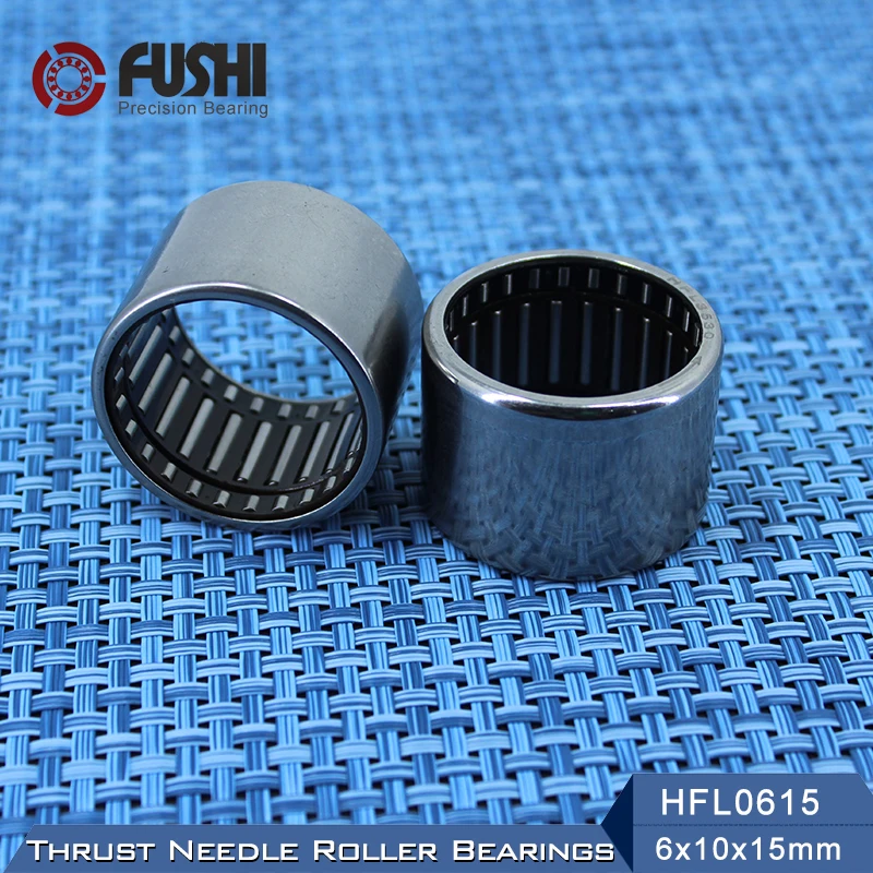 

HFL0615 Bearing 6*10*15 mm ( 5 PCS ) Drawn Cup Needle Roller Clutch Fcb-6 Needle Bearings