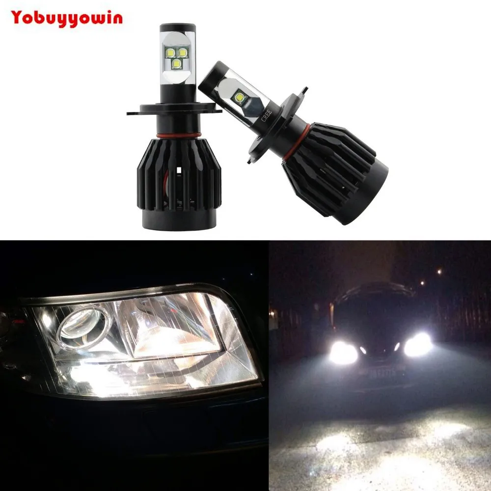 2Pcs 5S High Power No Error H4 H/L P43t 12V-30V 55/80W 6000K Diamond White Car Hi/Lo Integrated Front Headlight Replace
2Pcs 5S High Power No Error H4 H/L P43t 12V-30V 55/80W 6000K Diamond White Car Hi/Lo Integrated Front Headlight Replace