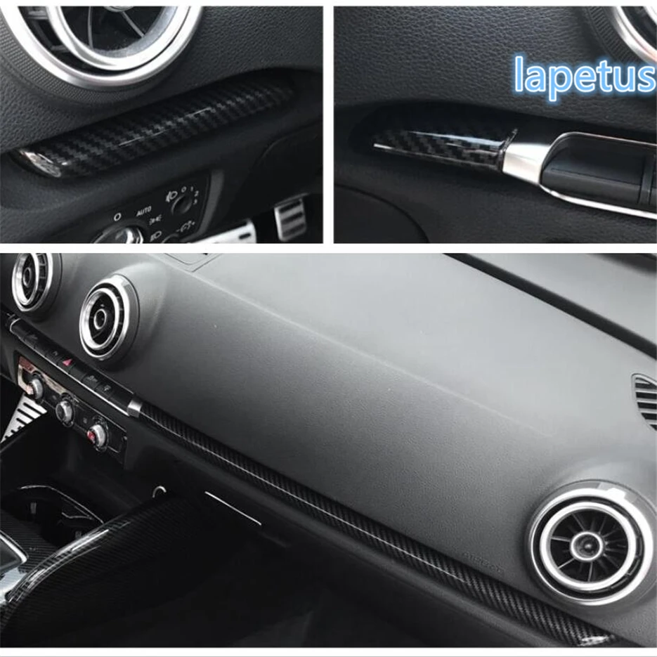 Lapetus Middle Control Instrument Strip Decoration Frame Cover Trim 3 Pcs ABS Fit For Audi A3 V8 2014 - 2019 Carbon Fiber Look
Lapetus Middle Control Instrument Strip Decoration Frame Cover Trim 3 Pcs ABS Fit For Audi A3 V8 2014 - 2019 Carbon Fiber Look
