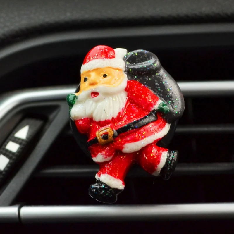 Hot Auto Air Conditioner Outlet Clip Perfume Car Air Freshener Car Ornament Santa Claus Snowman Bell Dog Decorations Christmas
Hot Auto Air Conditioner Outlet Clip Perfume Car Air Freshener Car Ornament Santa Claus Snowman Bell Dog Decorations Christmas