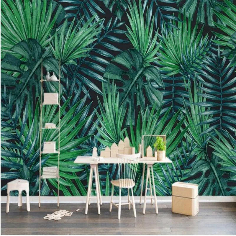 beibehang custom wallpapers Scandinavian minimalist tropical plants background wall murals living room bedroom wall decoration
beibehang custom wallpapers Scandinavian minimalist tropical plants background wall murals living room bedroom wall decoration