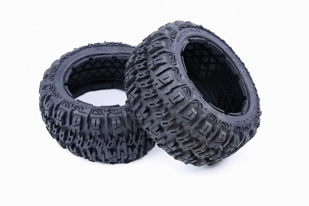 1/5 весы baja 5B III Badland tire x 2 ⑤ пара задних и для scale hpi ss 95191 | Игрушки хобби