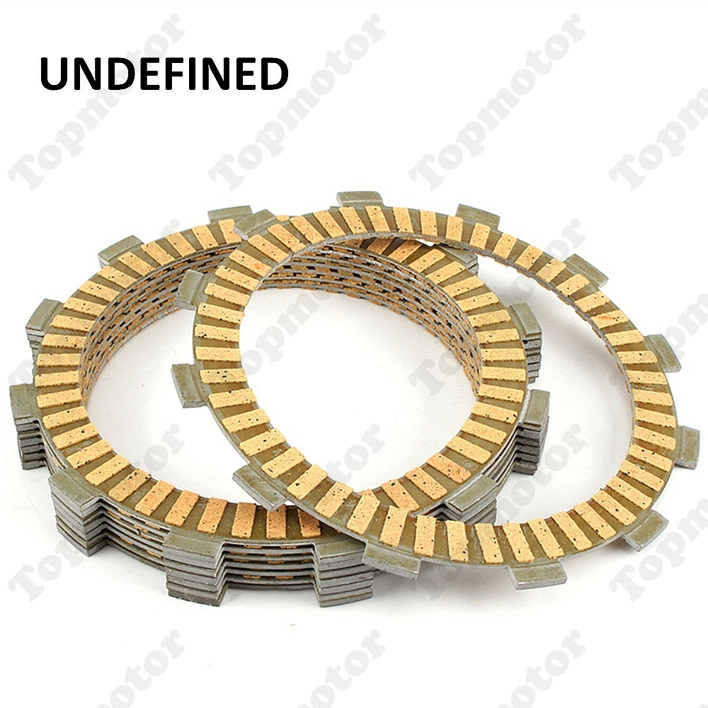 8Pcs Motorcycle Friction Clutch Disc Plate High Performance Fiber Clutch Plate Kit For Yamaha YZF R1 YZF-R1 1998 - 2002 2003
8Pcs Motorcycle Friction Clutch Disc Plate High Performance Fiber Clutch Plate Kit For Yamaha YZF R1 YZF-R1 1998 - 2002 2003