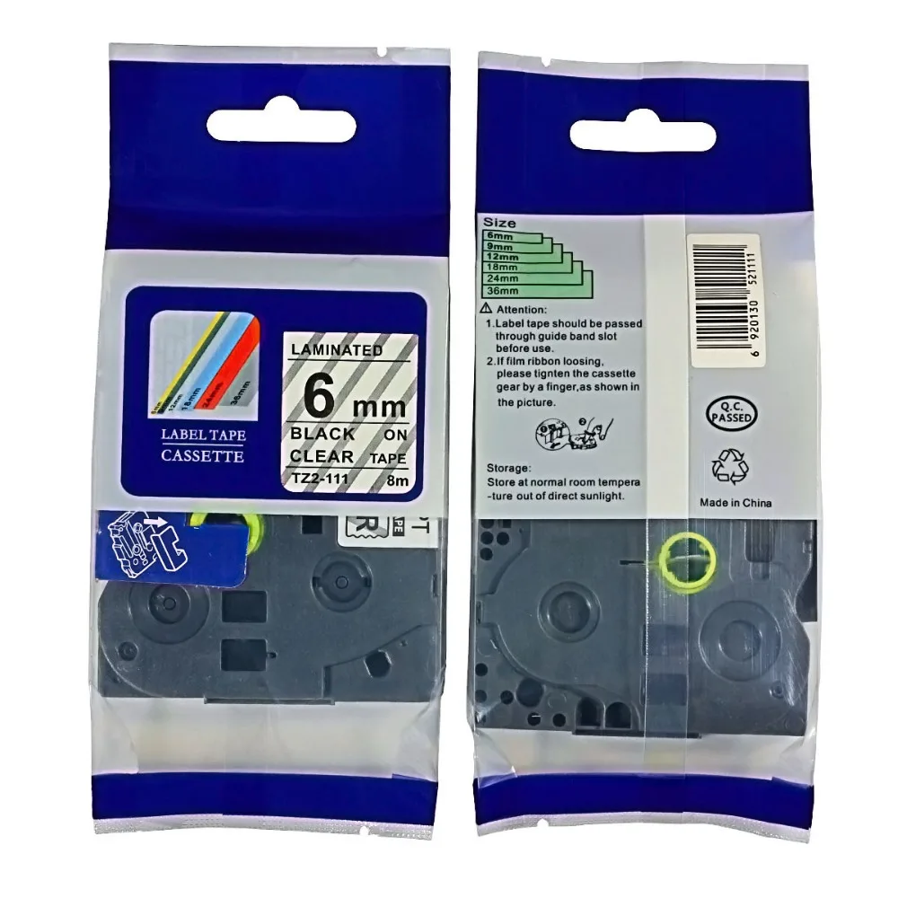 Совместимая с TZe 111 tze111 tz111 6 мм черная на прозрачной ламинированной ленте TZ
Совместимая с TZe 111 tze111 tz111 6 мм черная на прозрачной ламинированной ленте TZ