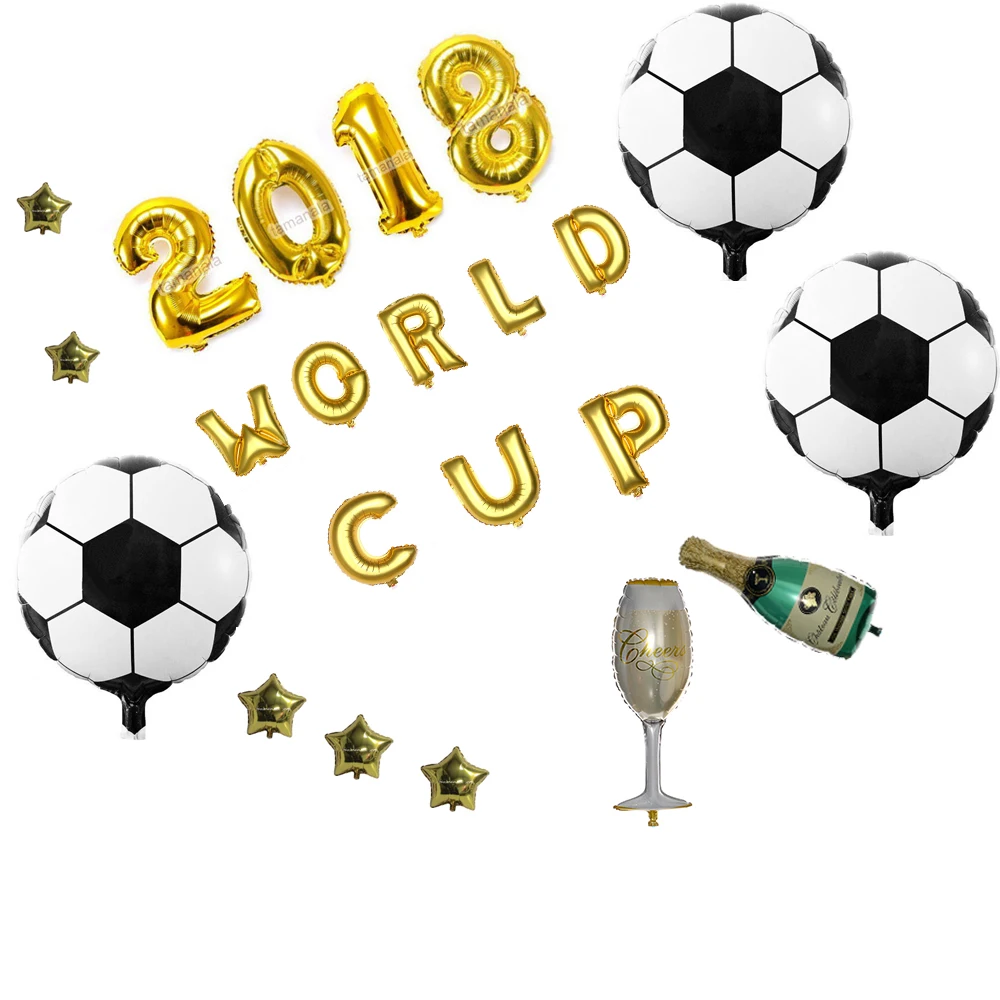22Pcs Air Balloon Figure Football Party Decorate Foil Balls Decoration Balloon Gold Number Digits
22Pcs Air Balloon Figure Football Party Decorate Foil Balls Decoration Balloon Gold Number Digits