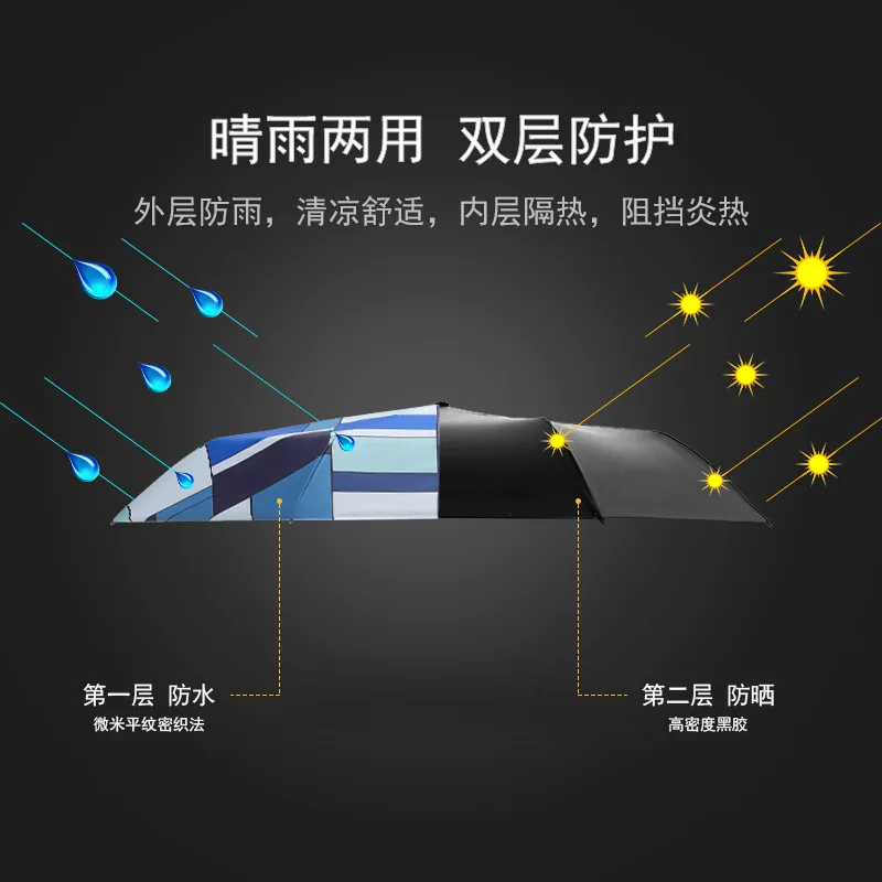 Creative 3 Folding Umbrella Woman Anti UV Sun Protection Umbrellas Windproof Black Coating 8K Parasols Umbrellas
Creative 3 Folding Umbrella Woman Anti UV Sun Protection Umbrellas Windproof Black Coating 8K Parasols Umbrellas