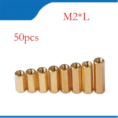50Pcs M2*4-20mm Copper Standoff Screw Spacer Circular Double-pass Pillars Security Surveillance Cameras Spacing Screws HW037
50Pcs M2*4-20mm Copper Standoff Screw Spacer Circular Double-pass Pillars Security Surveillance Cameras Spacing Screws HW037