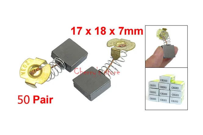 Best Promotion Wholesale Price 100 PCS 43/64" x 45/64" x 7/25" Carbon Brushes Replacement Makita CB203
Best Promotion Wholesale Price 100 PCS 43/64" x 45/64" x 7/25" Carbon Brushes Replacement Makita CB203