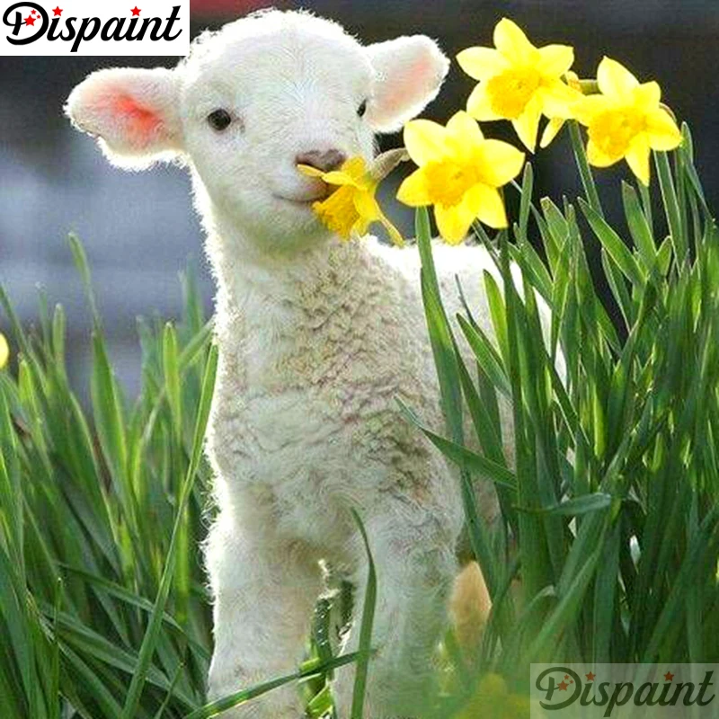 Dispaint Full Square/Round Drill 5D DIY Diamond Painting "Animal sheep flower" 3D Embroidery Cross Stitch 5D Home Decor A18418
Dispaint Full Square/Round Drill 5D DIY Diamond Painting "Animal sheep flower" 3D Embroidery Cross Stitch 5D Home Decor A18418