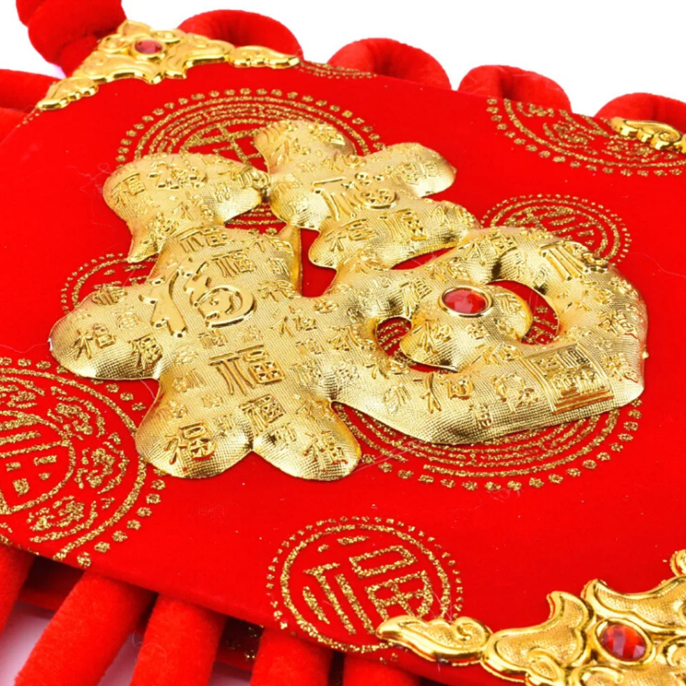 Фотофон с изображением счастливого благоприятного счастья китайского узла