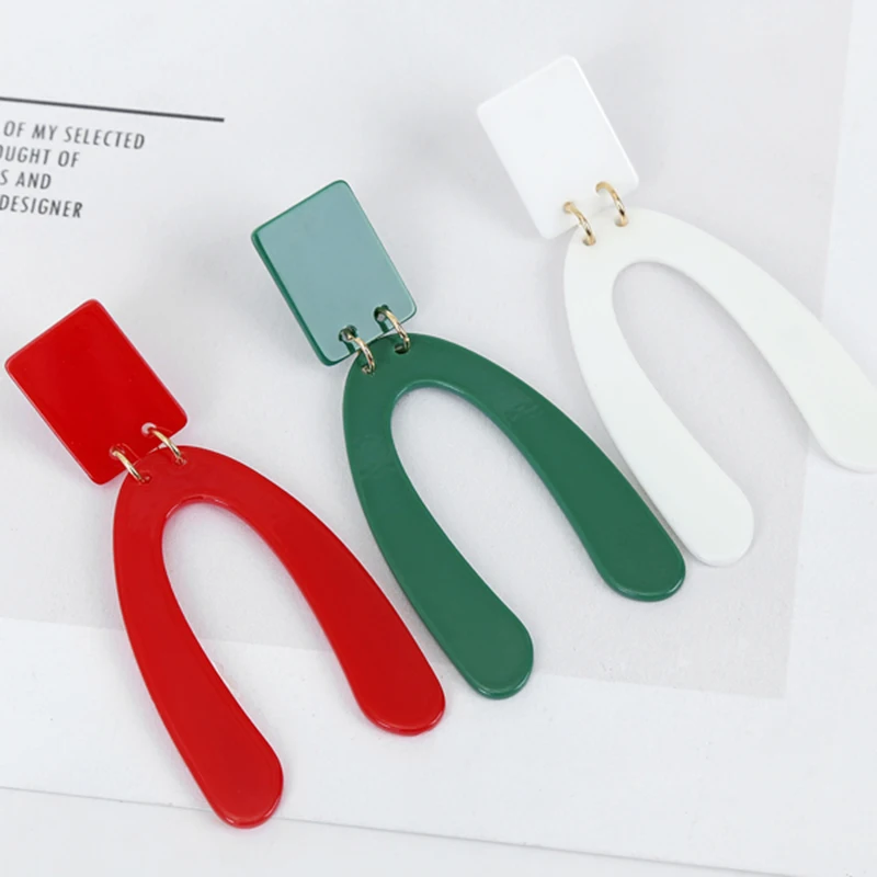 Fashion Acrylic Earrings Personality Multi Color Exaggerated Geometrical Shapes Vintage Statement For Women Jewelry New2019
Fashion Acrylic Earrings Personality Multi Color Exaggerated Geometrical Shapes Vintage Statement For Women Jewelry New2019
