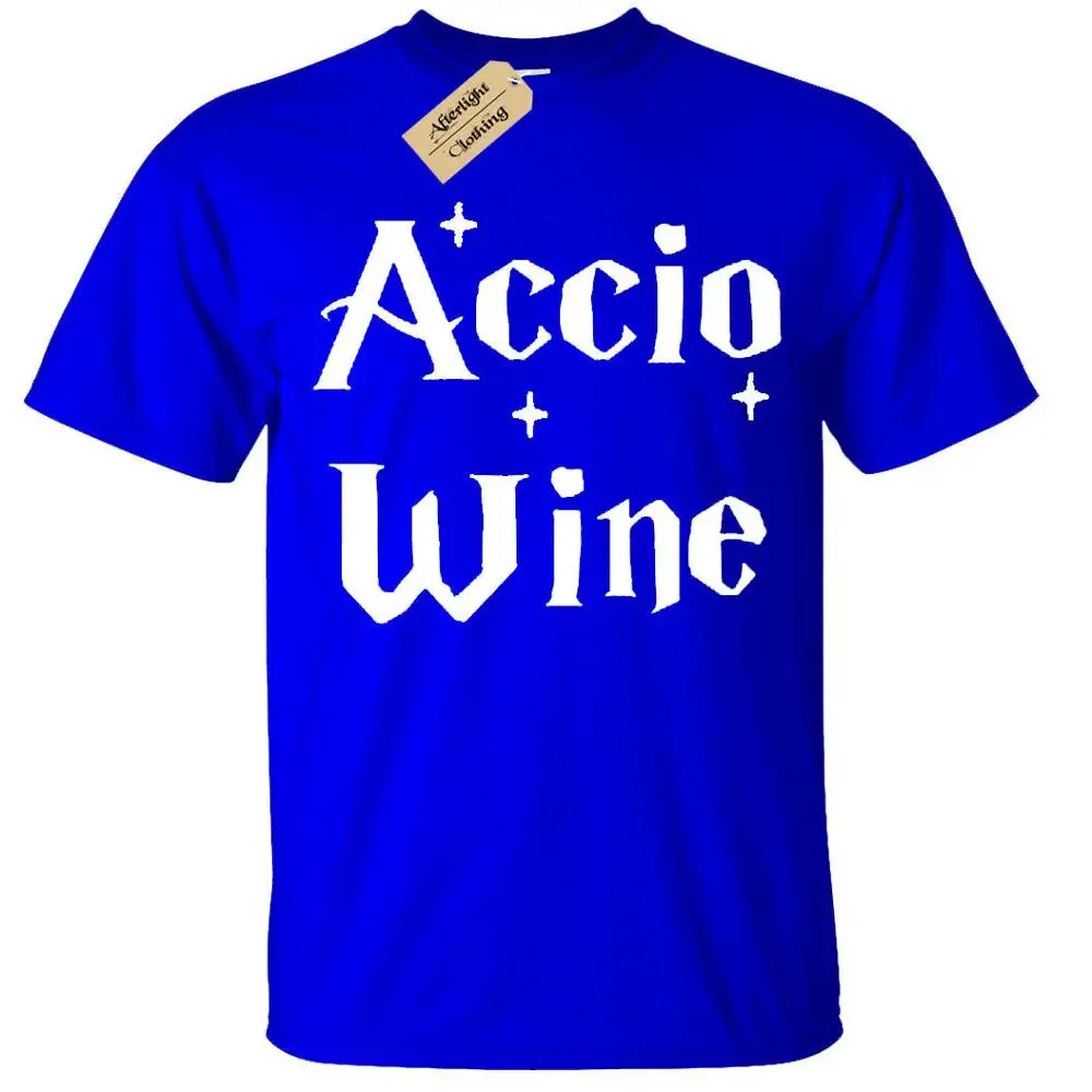 Accio винная Мужская футболка Веселая Гарри Вдохновленный Поттер влюбленных