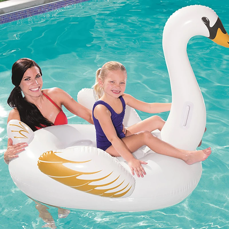 Giant White Swan Pool Float Inflatable Swimming Ring Water Mattress Ride-On Swan Pool Swimming Ring Holiday Party Water Fun Toys
Giant White Swan Pool Float Inflatable Swimming Ring Water Mattress Ride-On Swan Pool Swimming Ring Holiday Party Water Fun Toys