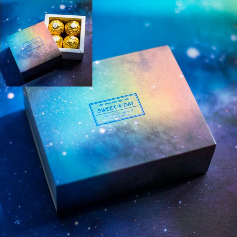 20pcs/lot Rectangle DIY Drawer Shaper Carton Candy Box Favor Box Starry Sky Wedding Anniversary Candy Box Party Decoration
20pcs/lot Rectangle DIY Drawer Shaper Carton Candy Box Favor Box Starry Sky Wedding Anniversary Candy Box Party Decoration