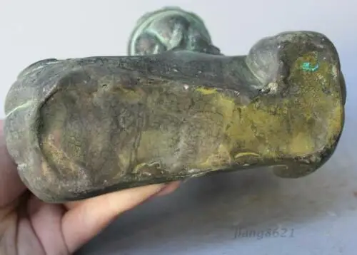Chinese Old Bronze Carving Zodiac Year Dragon Success Animal Wealth Statue
Chinese Old Bronze Carving Zodiac Year Dragon Success Animal Wealth Statue