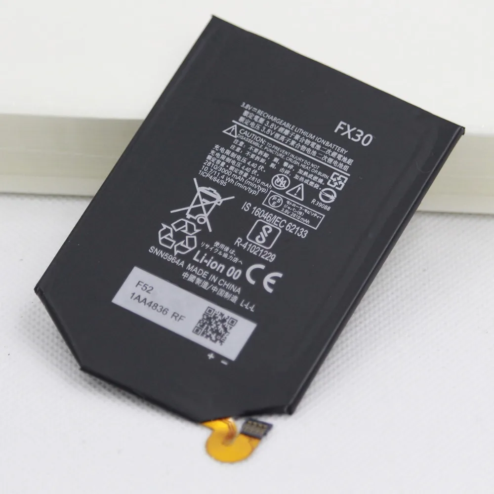Для Motorola Moto X Pure X Style X + 2 XT1570 XT1572 XT1575 FX30 2810/3000mAh SNN5964A литий-полимерная фотобатарея
Для Motorola Moto X Pure X Style X + 2 XT1570 XT1572 XT1575 FX30 2810/3000mAh SNN5964A литий-полимерная фотобатарея