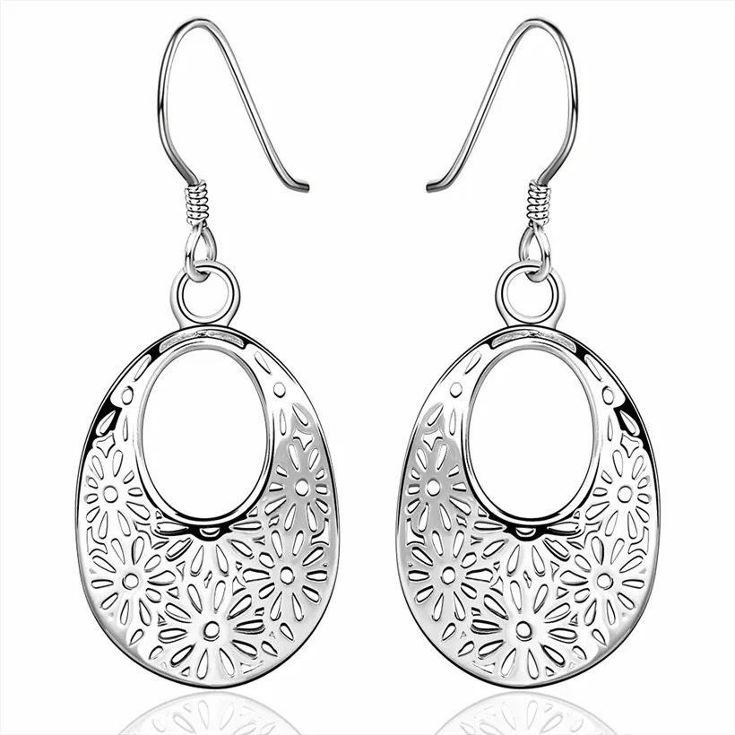 Женские серьги серебристого цвета, свадебный подарок, E581
Женские серьги серебристого цвета, свадебный подарок, E581