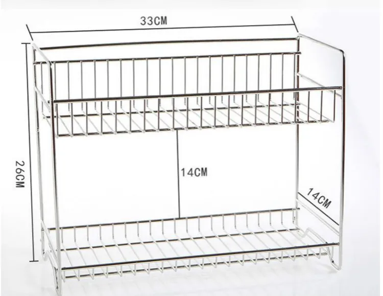 2-Tier Kitchen Bathroom Pantry Countertop Spice Jars Bottle Storage Organizer Shelf Holder Spice Rack
2-Tier Kitchen Bathroom Pantry Countertop Spice Jars Bottle Storage Organizer Shelf Holder Spice Rack