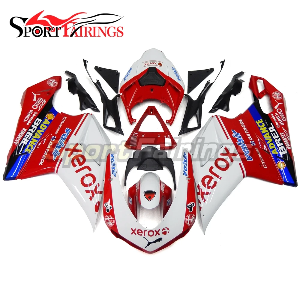 Motorcycle Injection ABS Plastic Fairing Kit For DUCATI 1198 1098 848 1098s 848s Year 07 08 09 10 11 12 White Red Full Covers
Motorcycle Injection ABS Plastic Fairing Kit For DUCATI 1198 1098 848 1098s 848s Year 07 08 09 10 11 12 White Red Full Covers