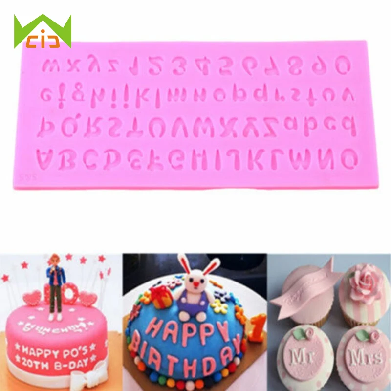 WCIC DIY Silicone Mold Numbers Jelly Chocolate Candy Pudding Mould Cake Decorating Tool Food-grade Molds for Baking
WCIC DIY Silicone Mold Numbers Jelly Chocolate Candy Pudding Mould Cake Decorating Tool Food-grade Molds for Baking