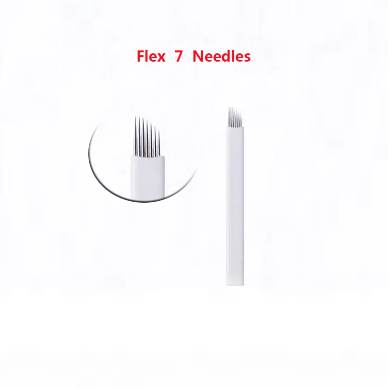 50PCS 7 9 11 12 14 Pin Permanent Makeup Manual Eyebrow Tattoo Needles Blade For 3D Embroidery Microblading Tattoo Pen Machine
50PCS 7 9 11 12 14 Pin Permanent Makeup Manual Eyebrow Tattoo Needles Blade For 3D Embroidery Microblading Tattoo Pen Machine