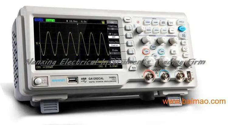 Fast arrival ATTEN GA1112CAM Digital Storage Oscilloscope 2Channels 1GSa/s USB 7'' TFT LCD AC 110-240V
Fast arrival ATTEN GA1112CAM Digital Storage Oscilloscope 2Channels 1GSa/s USB 7'' TFT LCD AC 110-240V