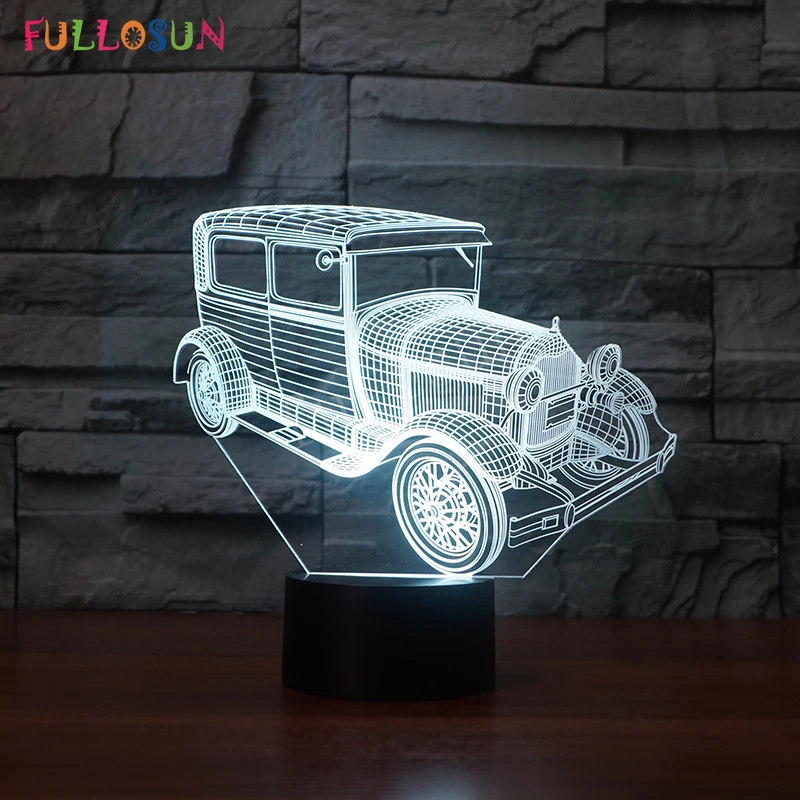 Новинка Gran Torino LED Настольная лампа 3D декоративная для гостиной креативные USB