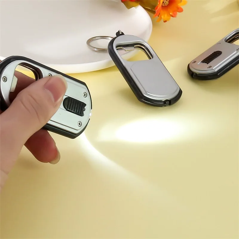 TEMLUM 3PCS 2 in1 Multifunctional Keychain Key Ring Lamp Keyrings Opener Aluminum Alloy Bottle Openers With LED Light
TEMLUM 3PCS 2 in1 Multifunctional Keychain Key Ring Lamp Keyrings Opener Aluminum Alloy Bottle Openers With LED Light