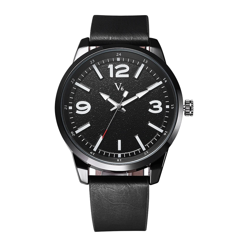 2020 Hot Sale V6 Military Wrist Watch Men Fashion Casual Sport Men's Watches Leather Band Quartz Male Clock relojes hombre 2020
2020 Hot Sale V6 Military Wrist Watch Men Fashion Casual Sport Men's Watches Leather Band Quartz Male Clock relojes hombre 2020
