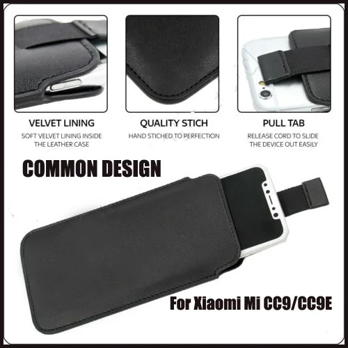 Casteel PU Leather Case For Xiaomi Mi CC9 CC9E Pull Tab Sleeve Pouch Bag Case Cover
Casteel PU Leather Case For Xiaomi Mi CC9 CC9E Pull Tab Sleeve Pouch Bag Case Cover