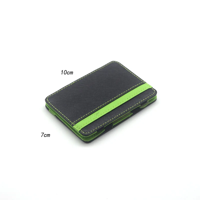 New South Korea Style Magic Card Holders Women Men Size Slim wallet mini 10cm*7cm*0.8cm
New South Korea Style Magic Card Holders Women Men Size Slim wallet mini 10cm*7cm*0.8cm