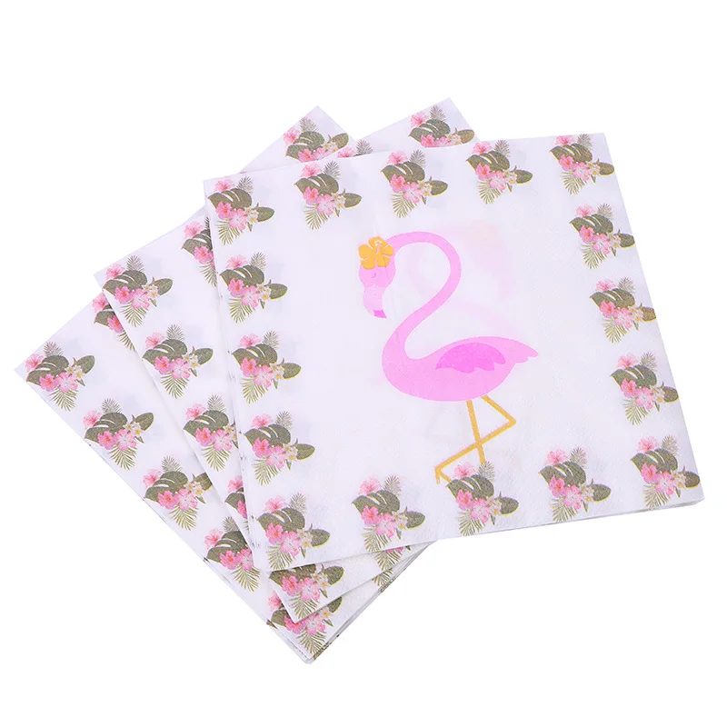 20pcs/lot Disposable Napkins Flamingo Theme Birthday Party Disposable Tableware Napkins Summer Hawaii Event Party Supplies
20pcs/lot Disposable Napkins Flamingo Theme Birthday Party Disposable Tableware Napkins Summer Hawaii Event Party Supplies